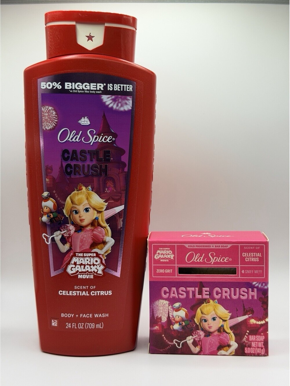 Old Spice Limited Edition Castle Crush Body Wash and Soap Combo!